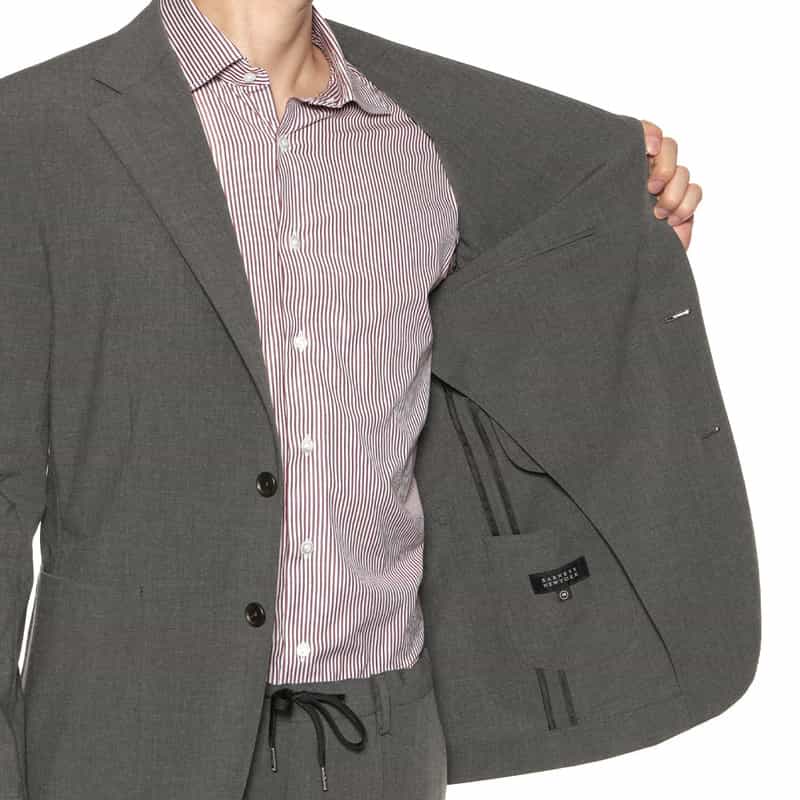 BARNEYS NEW YORK セットアップ シングルジャケット GRAY