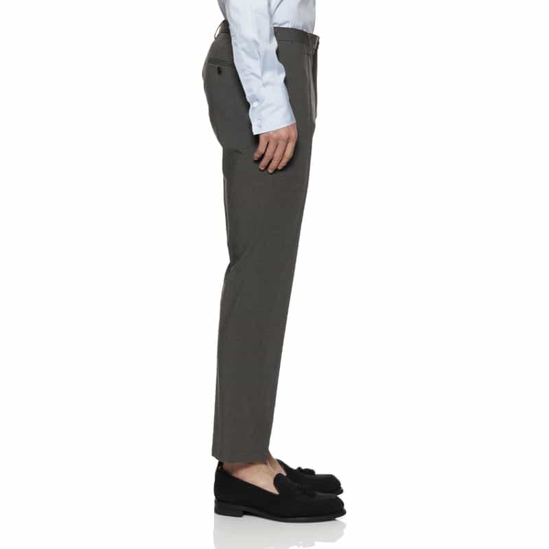 BARNEYS NEW YORK セットアップ イージースラックスパンツ GRAY