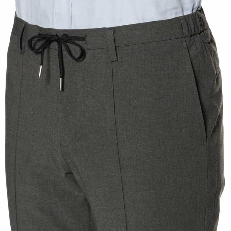 BARNEYS NEW YORK セットアップ イージースラックスパンツ GRAY