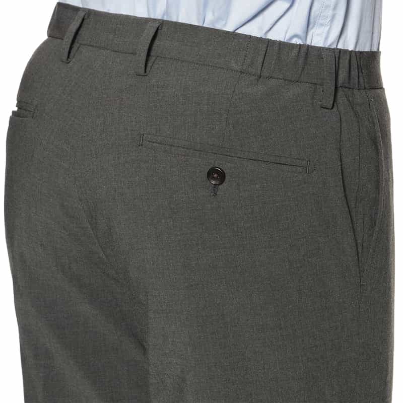 BARNEYS NEW YORK セットアップ イージースラックスパンツ GRAY