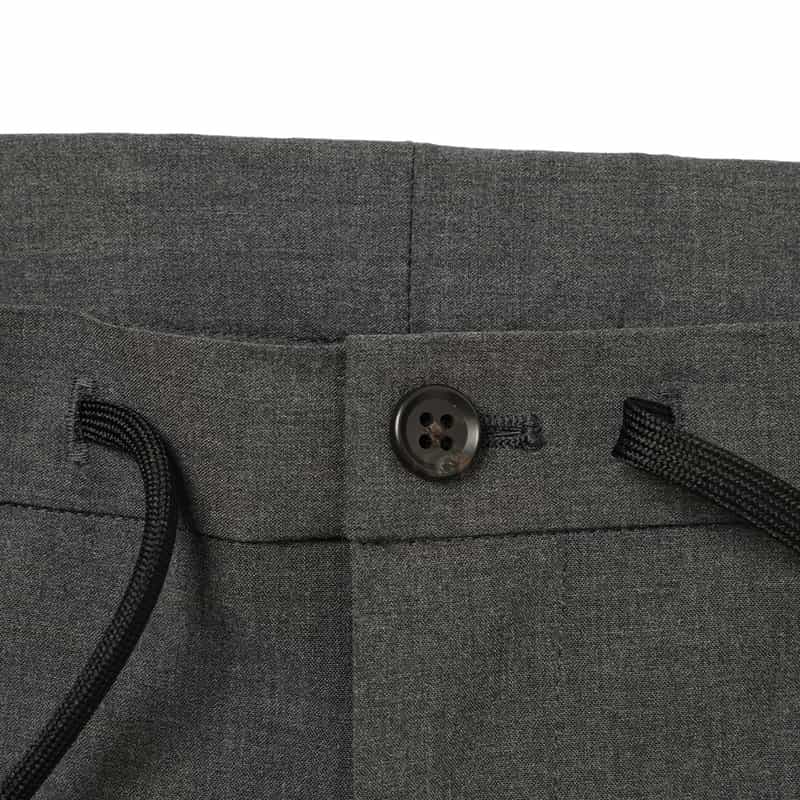 BARNEYS NEW YORK セットアップ イージースラックスパンツ GRAY