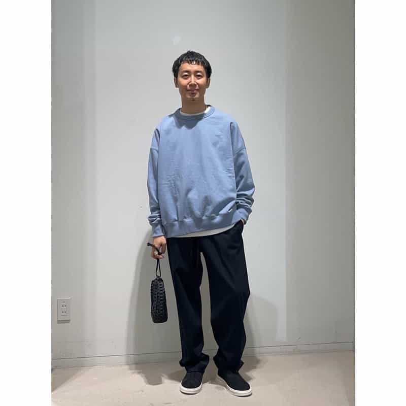 BARNEYS NEW YORK スウェットプルオーバー BLUE