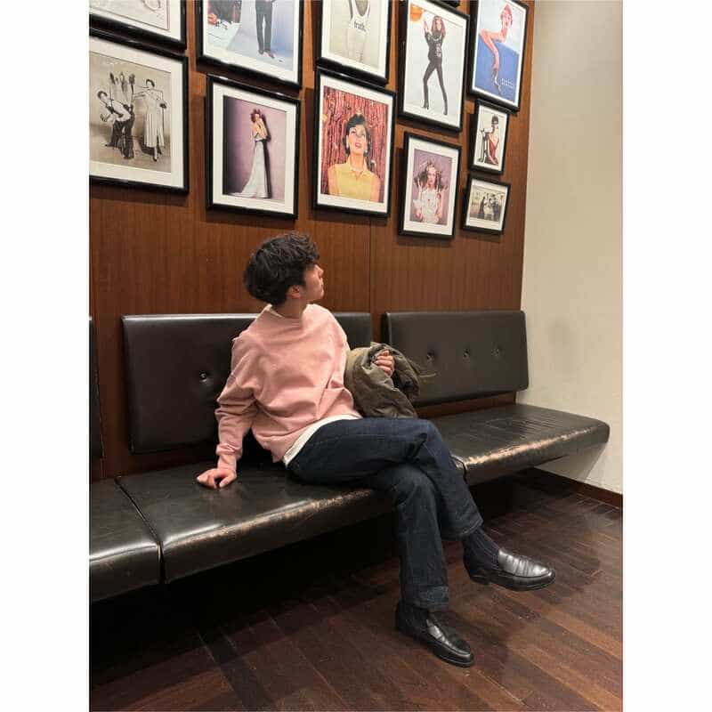 BARNEYS NEW YORK スウェットプルオーバー PINK
