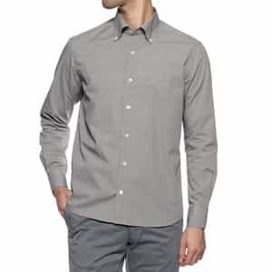 ギンガムチェック柄ボタンダウンシャツ