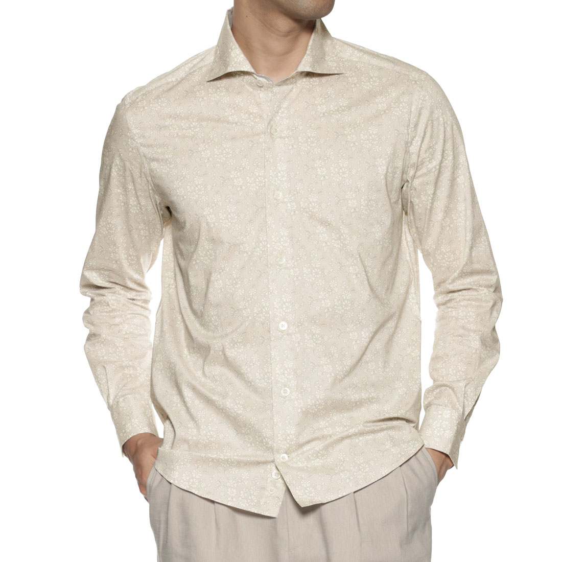 リバティープリントシャツ