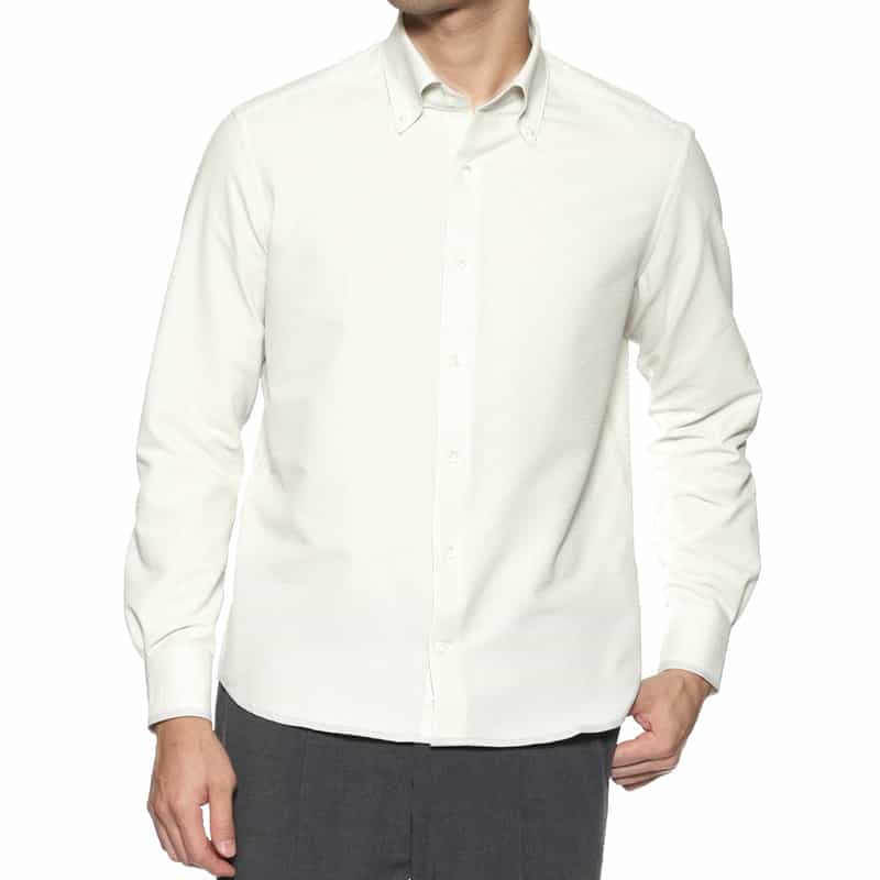 BARNEYS NEW YORK ボタンダウンシャツ GRAY