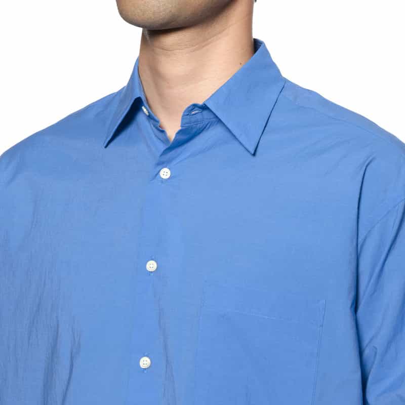 BARNEYS NEW YORK レギュラーカラーシャツ BLUE