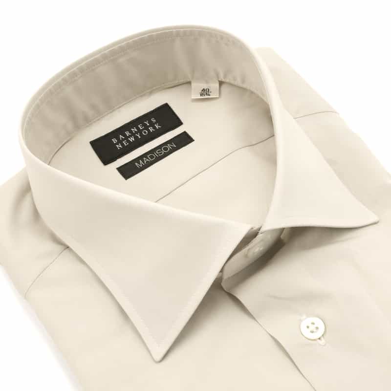 BARNEYS NEW YORK ドレスシャツ "MADISON" LIGHT GRAY