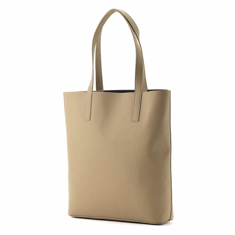 BARNEYS NEW YORK マイクロファイバー素材 縦型トートバッグ BEIGE