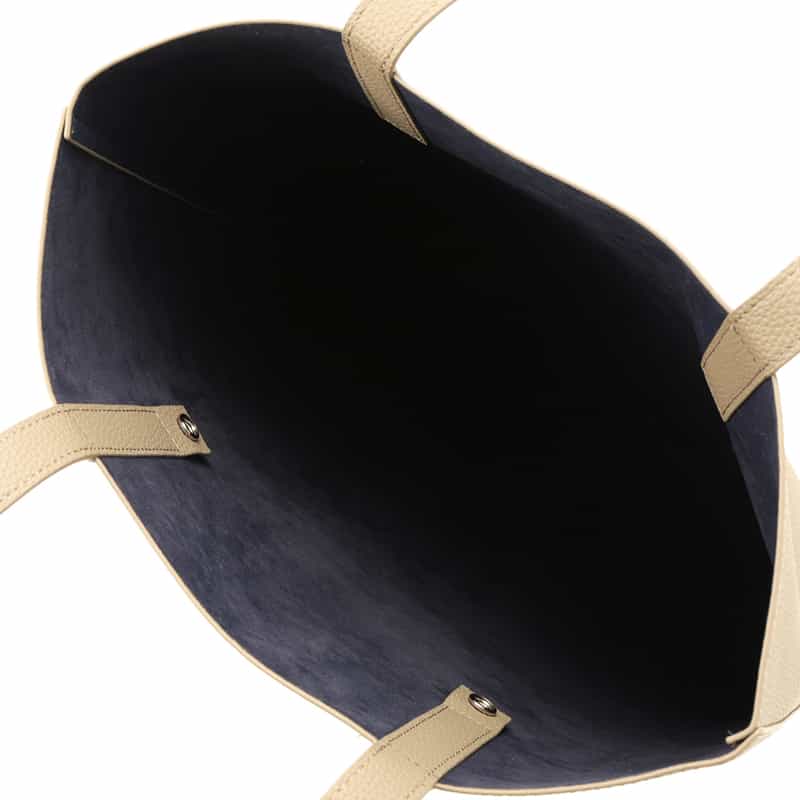 BARNEYS NEW YORK マイクロファイバー素材 縦型トートバッグ BEIGE