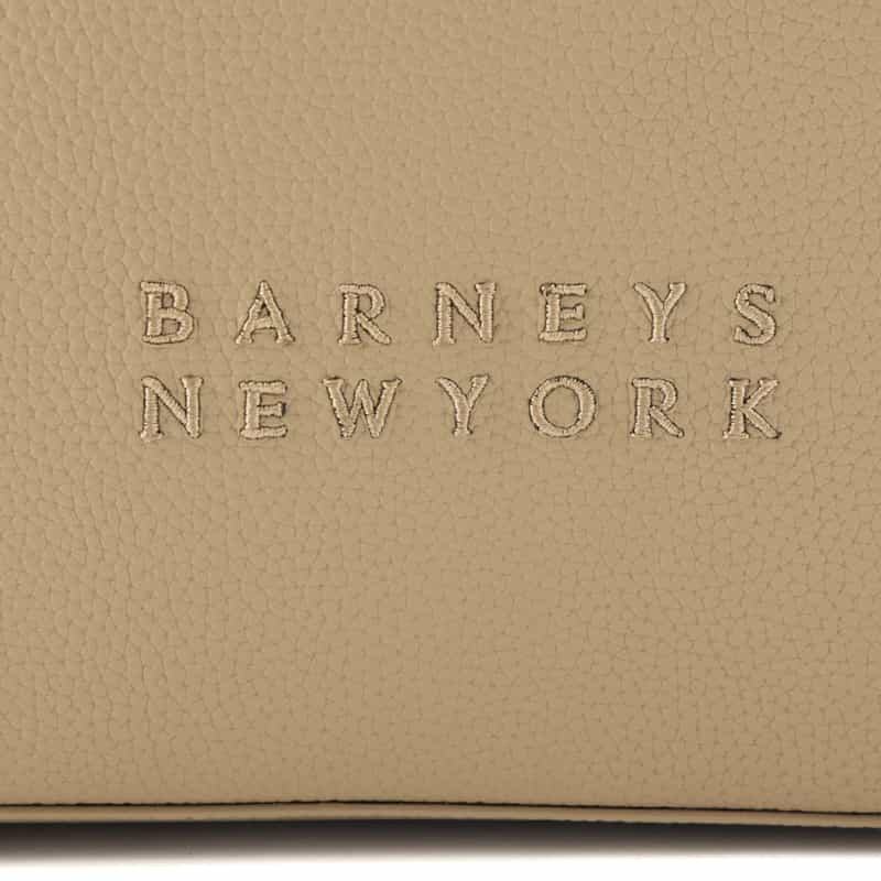 BARNEYS NEW YORK マイクロファイバー素材 縦型トートバッグ BEIGE