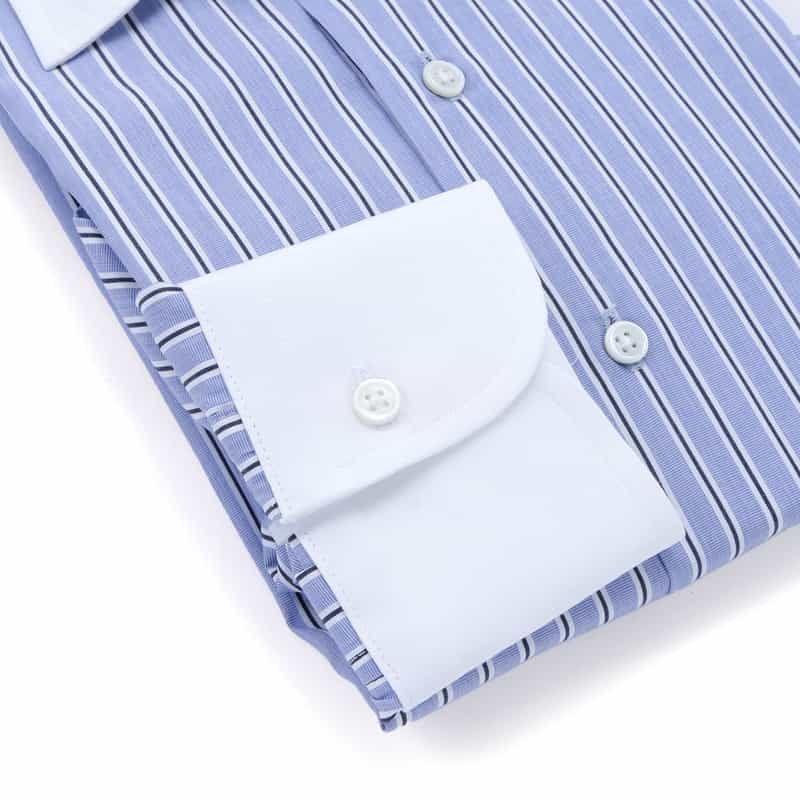 BARNEYS NEW YORK ドレスシャツ BLUE