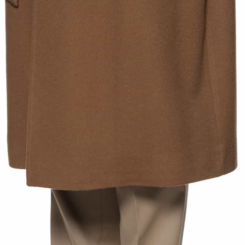 BARNEYS NEW YORK カシミヤ素材ベルテッドコート CAMEL