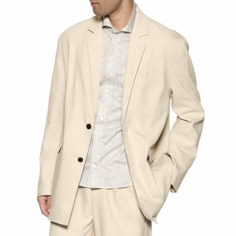 BARNEYS NEW YORK セットアップ シングルジャケット BEIGE