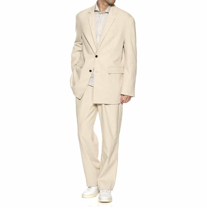 BARNEYS NEW YORK セットアップ シングルジャケット BEIGE