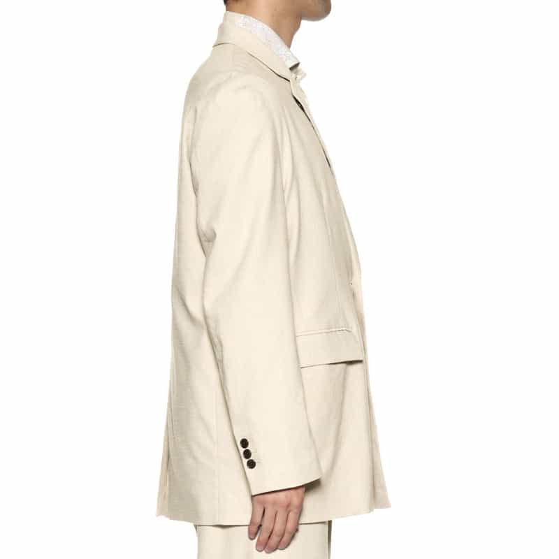 BARNEYS NEW YORK セットアップ シングルジャケット BEIGE
