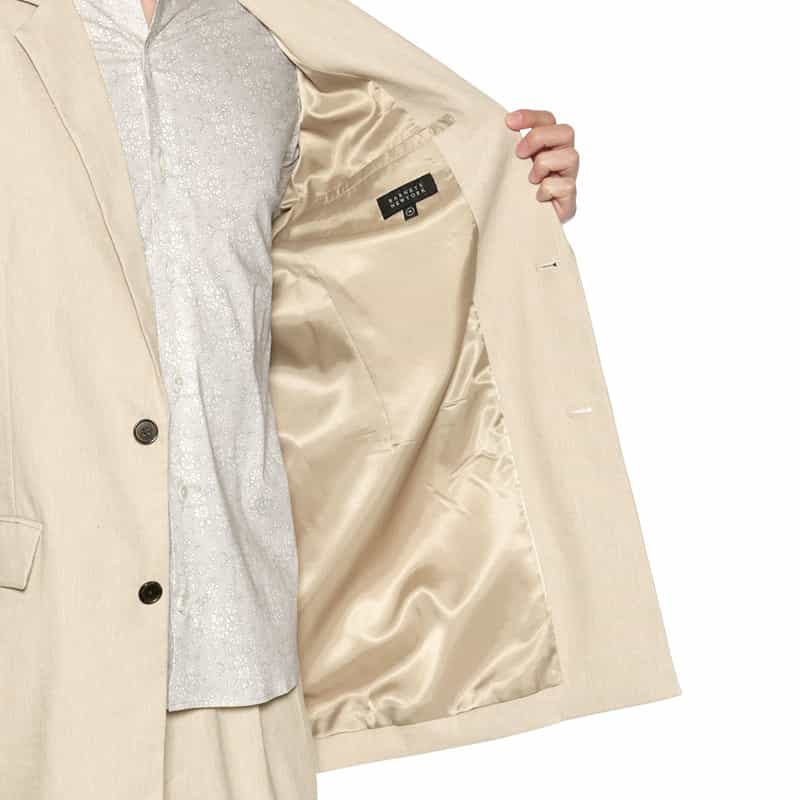 BARNEYS NEW YORK セットアップ シングルジャケット BEIGE