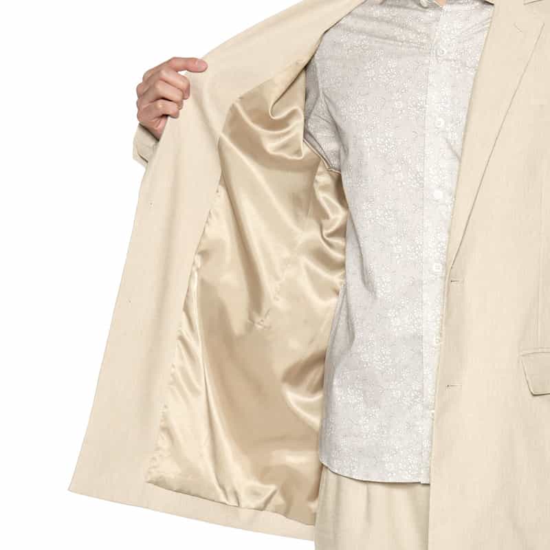 BARNEYS NEW YORK セットアップ シングルジャケット BEIGE