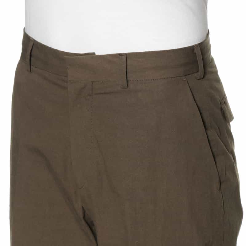 BARNEYS NEW YORK セットアップ テーパードパンツ BROWN