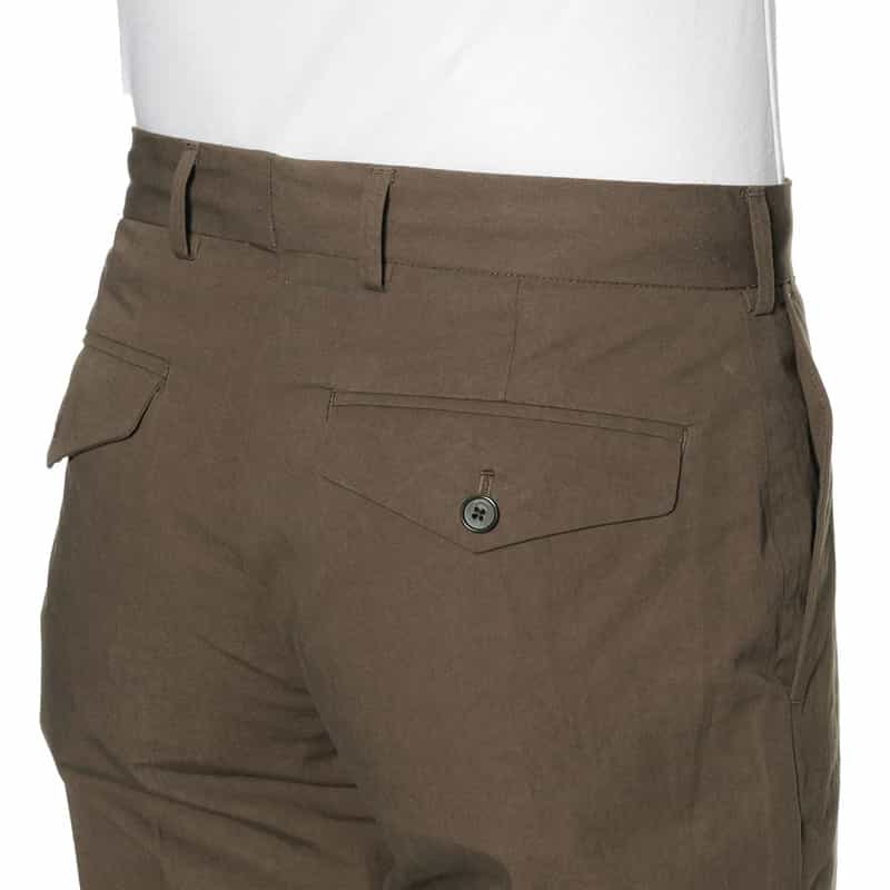 BARNEYS NEW YORK セットアップ テーパードパンツ BROWN