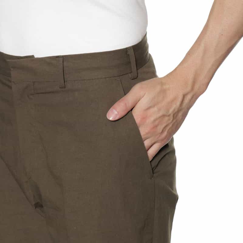 BARNEYS NEW YORK セットアップ テーパードパンツ BROWN