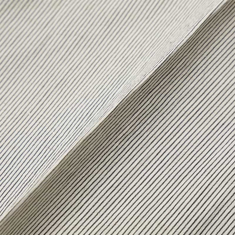 BARNEYS NEW YORK セットアップ ストライプ柄テーパードパンツ WHITE