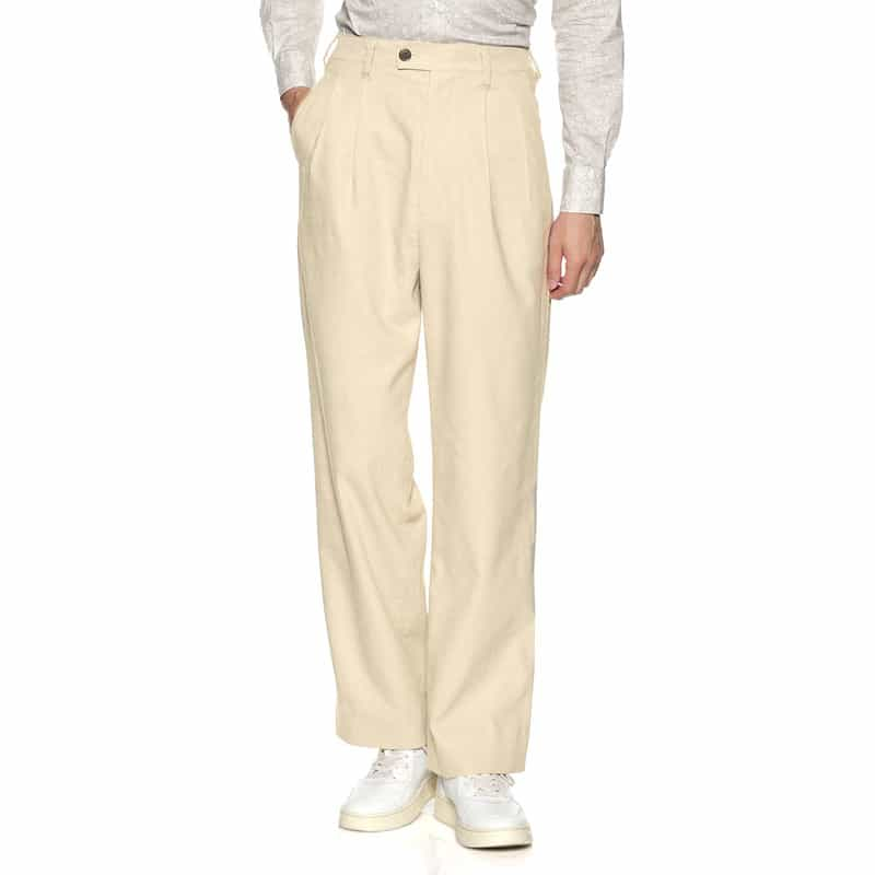 BARNEYS NEW YORK セットアップ ワイドパンツ BEIGE