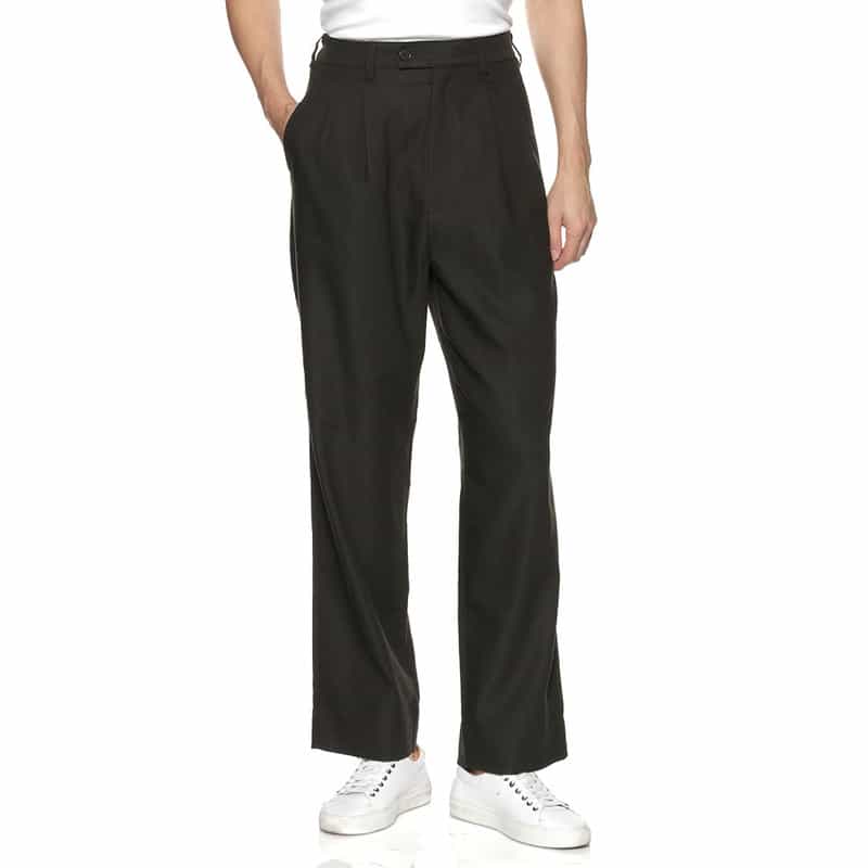 BARNEYS NEW YORK セットアップ ワイドパンツ BLACK