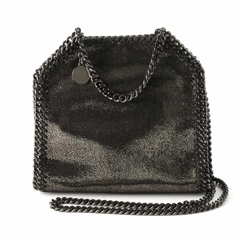 STELLA McCARTNEY ミニトートバッグ "FARABERA TINY" BLACK