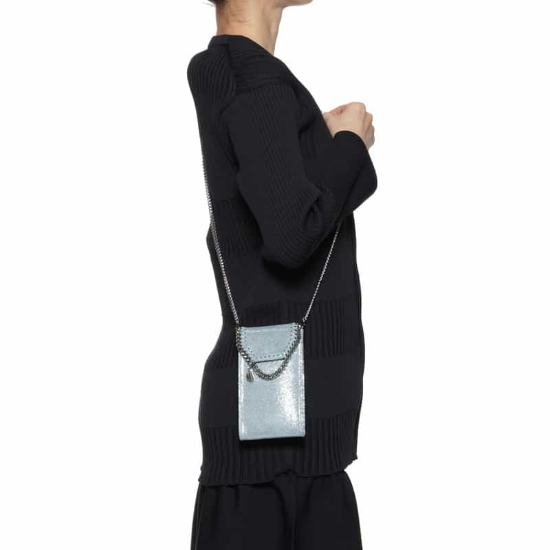 STELLA McCARTNEY STELLA McCARTNEY＜ステラ マッカートニー＞クロスボディポーチ "FARABERA" BLUE