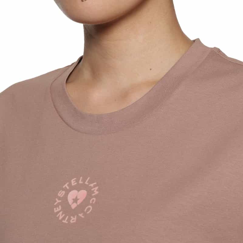 STELLA McCARTNEY ミニハート　ロゴTシャツ LIGHT PINK