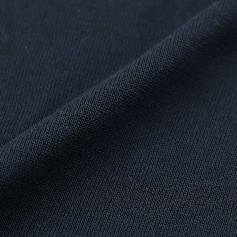 BARNEYS NEW YORK コットン クルーネックニットプルオーバー NAVY