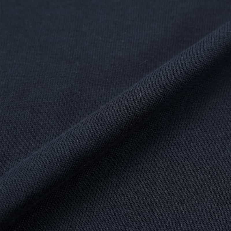 BARNEYS NEW YORK コットン Vネックニットプルオーバー NAVY