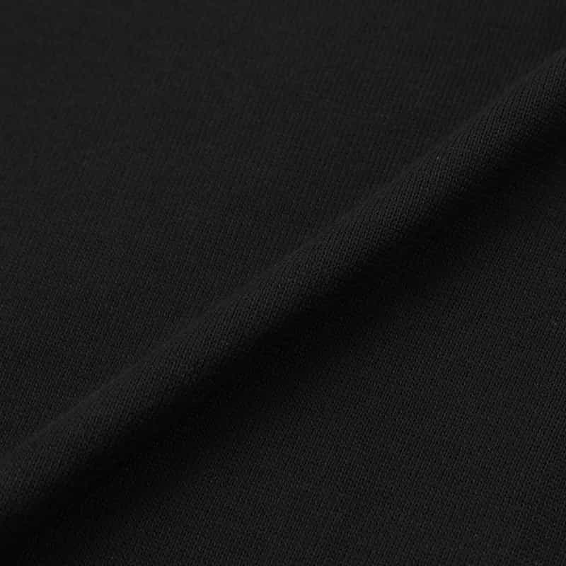 BARNEYS NEW YORK コットン Vネックニットプルオーバー BLACK