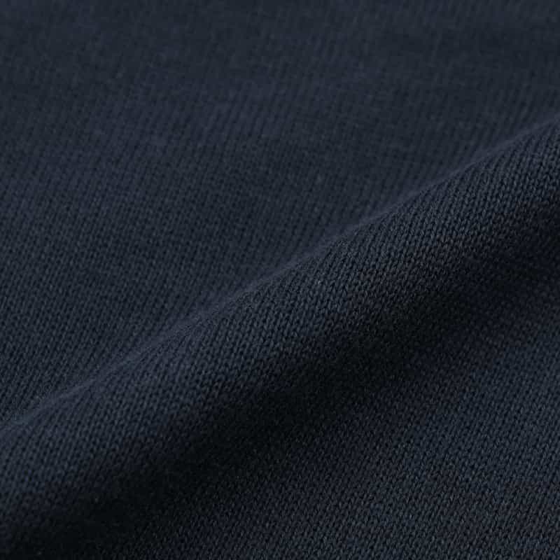 BARNEYS NEW YORK コットン ポロニットカーディガン NAVY