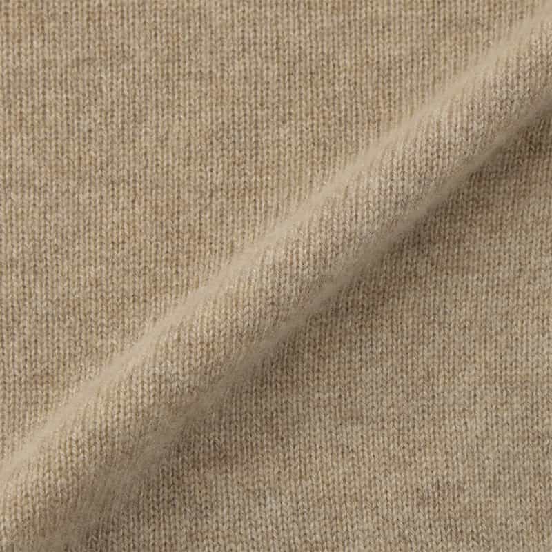 BARNEYS NEW YORK カシミヤクルーネックニットプルオーバー BEIGE