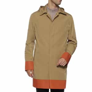 ダブルフェイスフーデッドコート