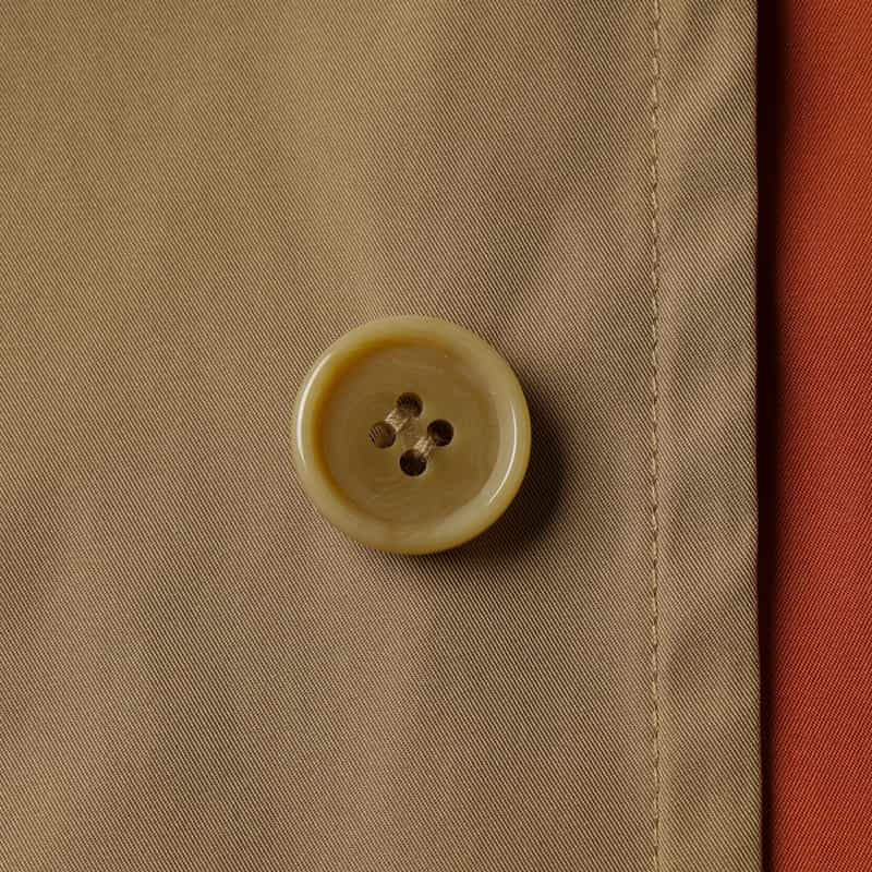 BARNEYS NEW YORK ダブルフェイスフーデッドコート BEIGE