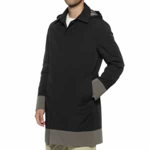 ダブルフェイスフーデッドコート