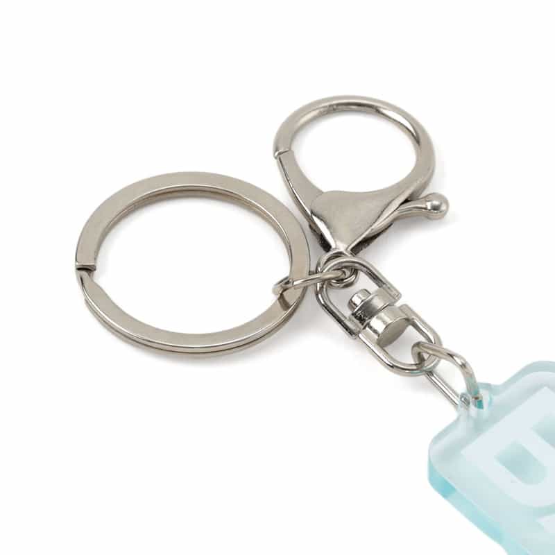 BARNEYS NEW YORK "BARNEYS" ロゴ アクリルキーホルダー CLEAR