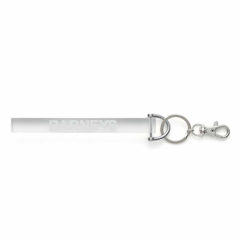 "BARNEYS" ロゴ入り アクリルキーホルダー