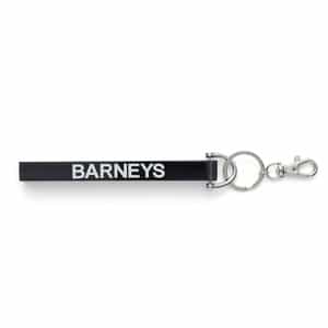 "BARNEYS" ロゴ入り アクリルキーホルダー