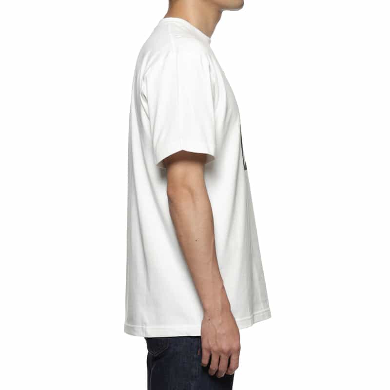 BARNEYS NEW YORK バーニーズ ニューヨーク限定ロゴ入り "USAK" Tシャツ WHITE