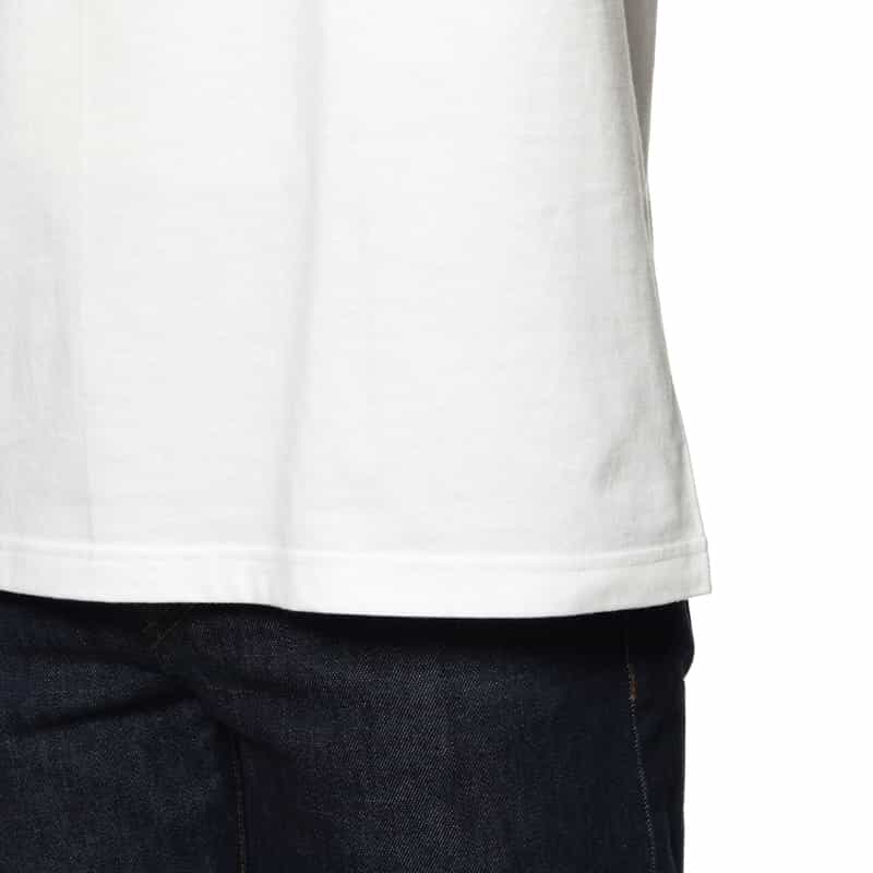 BARNEYS NEW YORK バーニーズ ニューヨーク限定ロゴ入り "USAK" Tシャツ WHITE