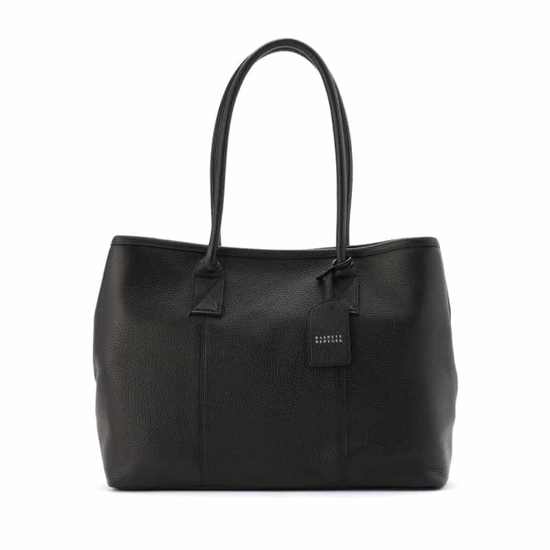 BARNEYS NEW YORK ソフトシュリンクレザートートバッグ BLACK
