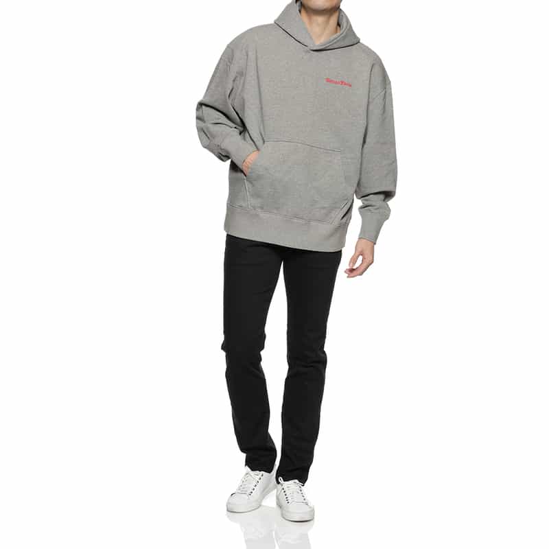 KENZO KENZO＜ケンゾー＞バックプリント スウェットフーディ GRAY