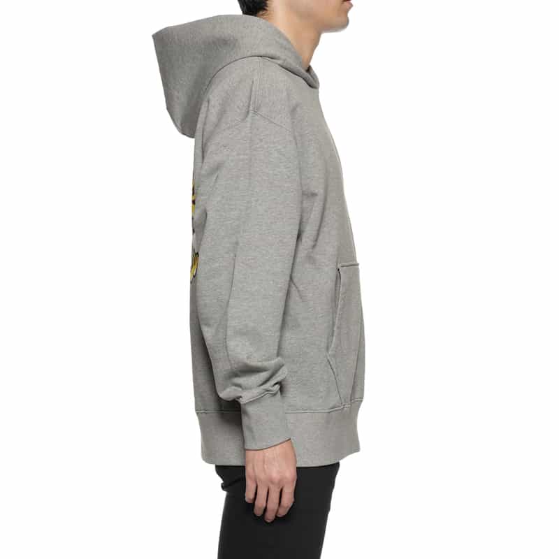 KENZO KENZO＜ケンゾー＞バックプリント スウェットフーディ GRAY