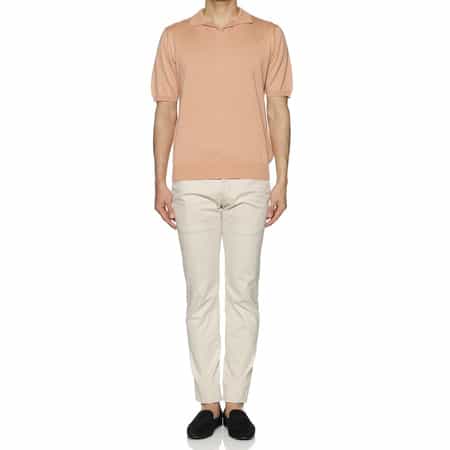バーニーズニューヨーク　BARNEYSNEWYORK ニットポロシャツ　Ｓサイズ 海島綿ニットポロシャツ（2234569）｜BARNEYS NEW YORK