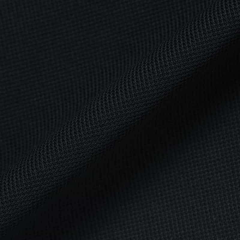 BARNEYS NEW YORK 海島綿鹿の子ニットポロシャツ NAVY