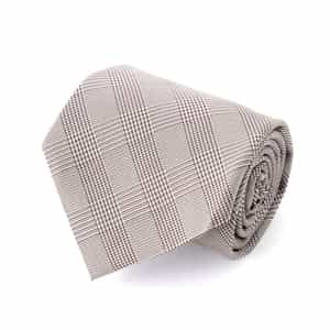 グレンチェック柄タイ